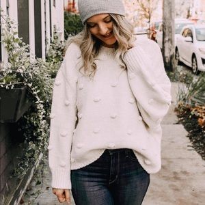 Zara pink bobble jumper Clearance